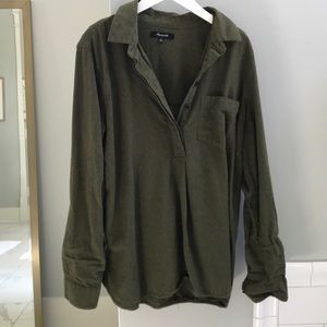 Madewell button top